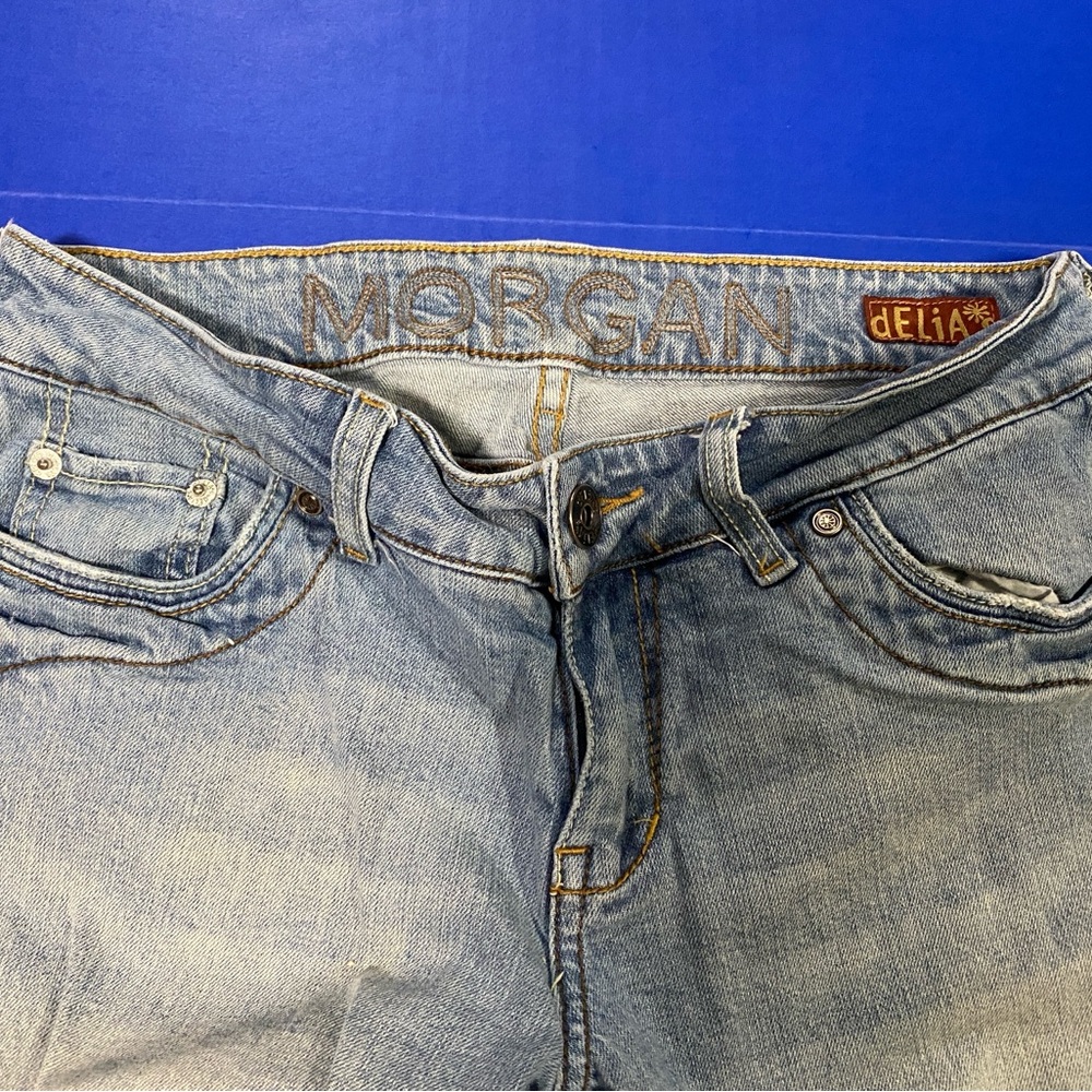 dELIA’S Morgan Vintage Y2K Blue Denim Jeans Size 9/10